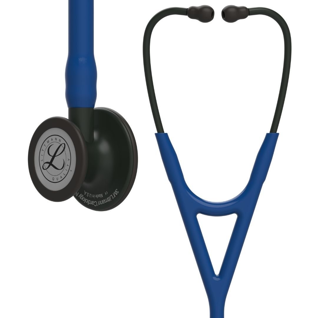 3M Littmann Steteskop Kardiyoloji 4 6168 Lacivert Hortum 7 Yıl Garanti
