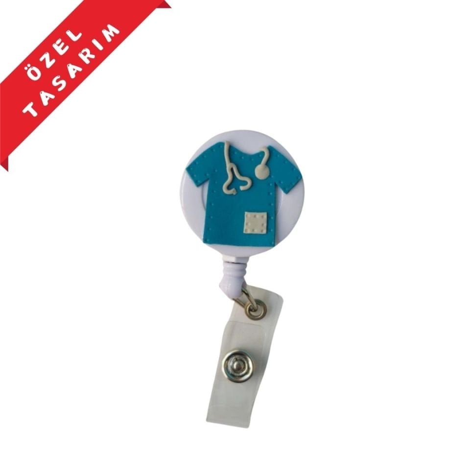 Mavi Scrubs Yoyo Kartlık