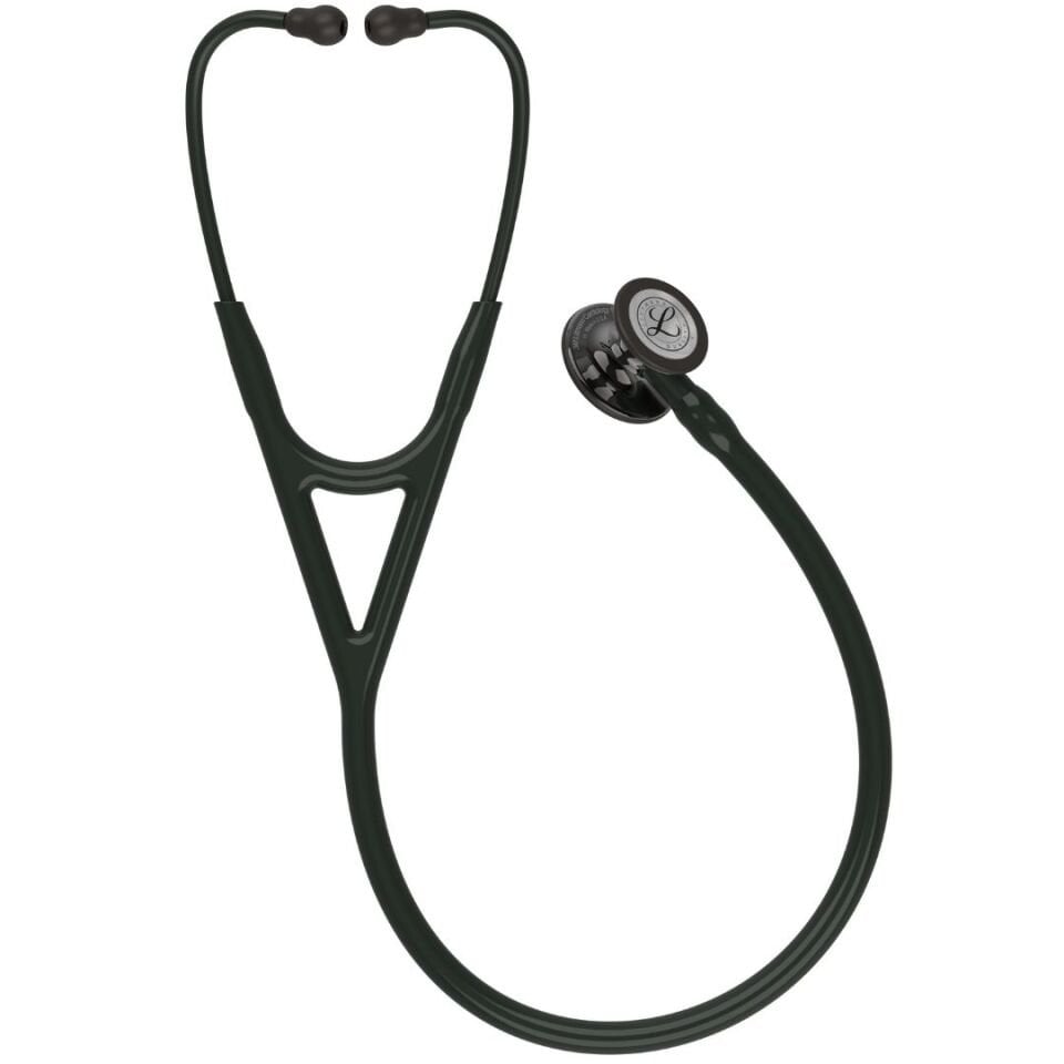 3M Littmann Kardioloji 4 (6232 Siyah / Özel Duman Çan) YAY KISMINA İSİM - Şekil istemiyorum - Şekil