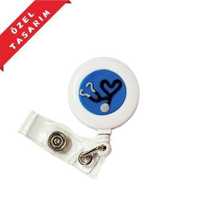 Turkuaz Zeminde Siyah Yoyo Kartlık