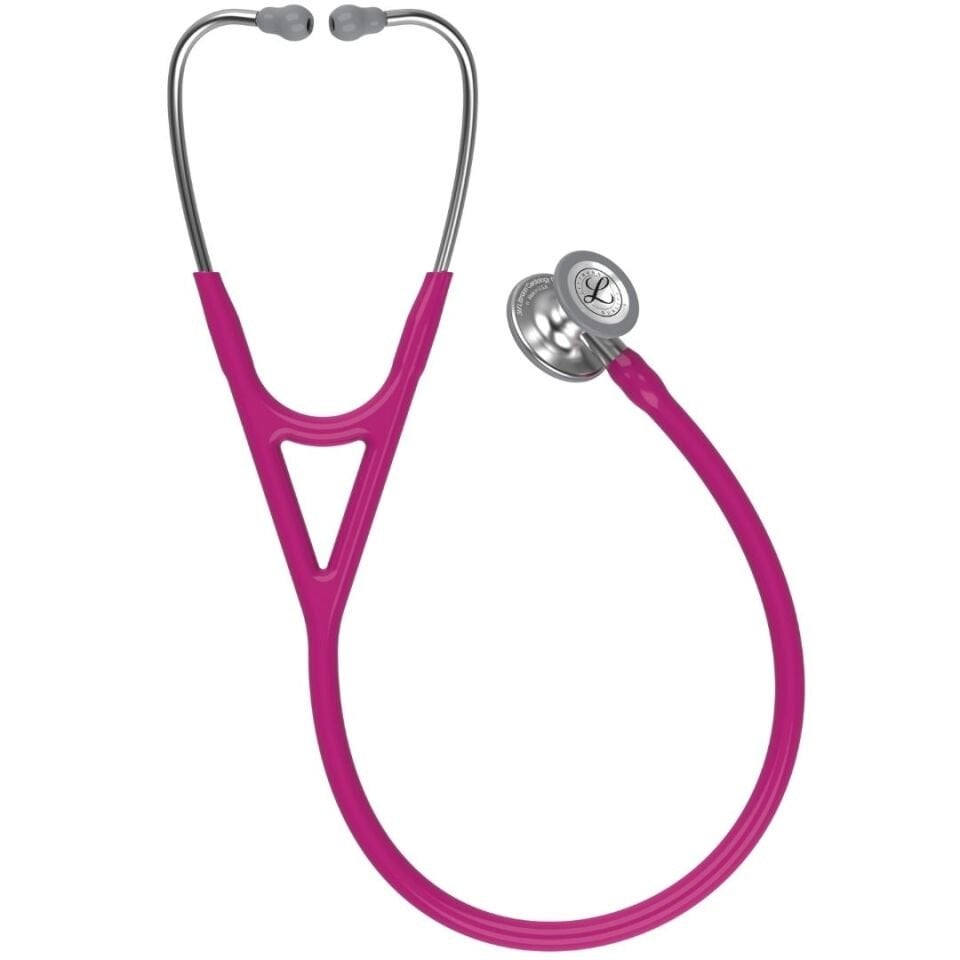 3M Littmann Steteskop Kardiyoloji 4 6158 Fuşya Hortum 7 Yıl Garanti