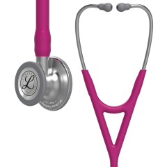 3M Littmann Steteskop Kardiyoloji 4 6158 Fuşya Hortum 7 Yıl Garanti