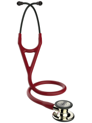 3M Littmann Steteskop Kardiyoloji 4 6176 Bordo Hortum Şampanya Çan 7 Yıl Garanti