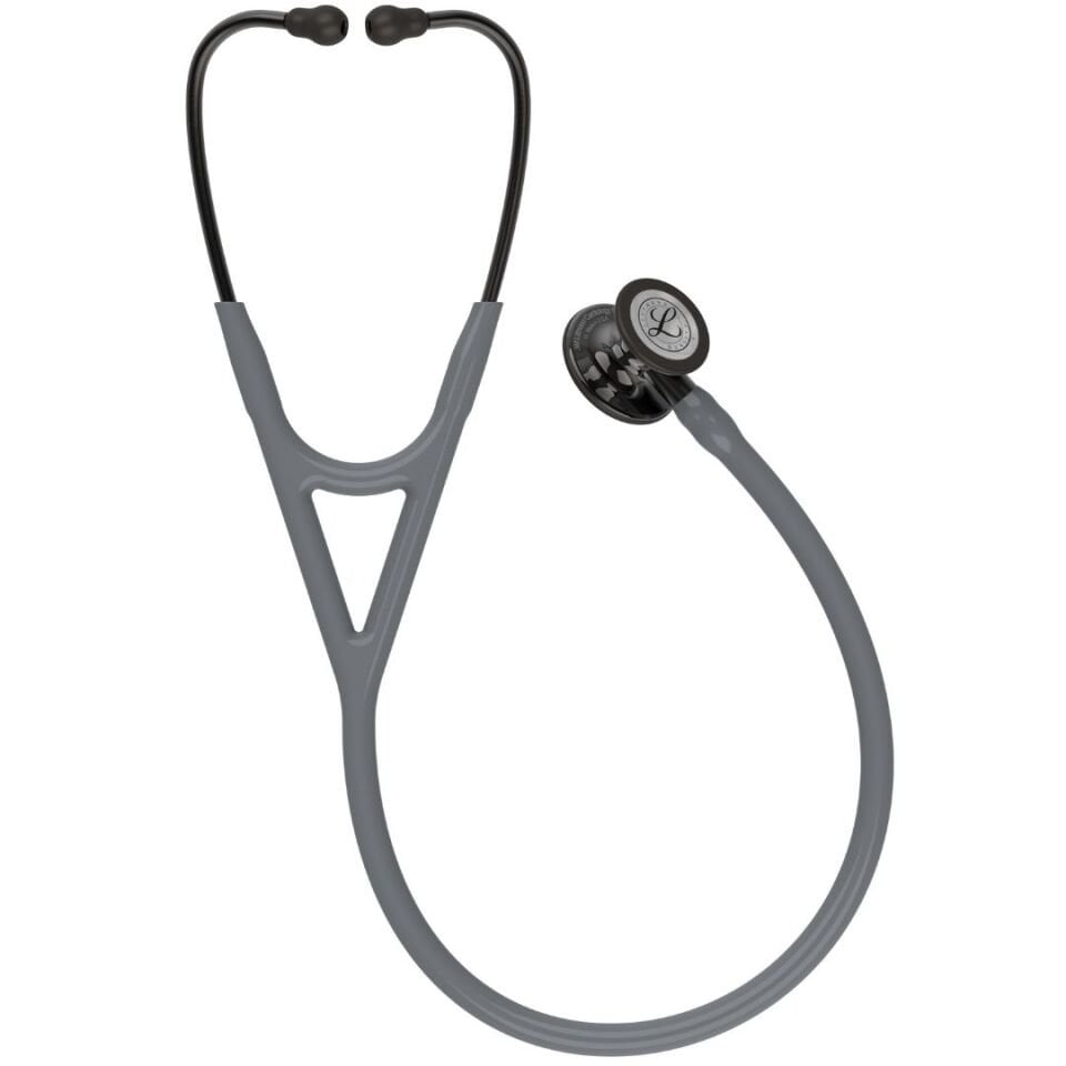 3M Littmann Kardioloji 4 6238 (Gri / Özel duman Çan) ÇAN KISMINA İSİM - Şekil istemiyorum - Yazı+Şekil