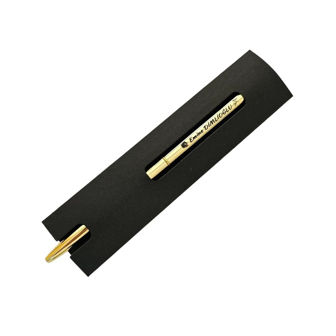 İsme Özel Premium Gold Tükenmez Kalem