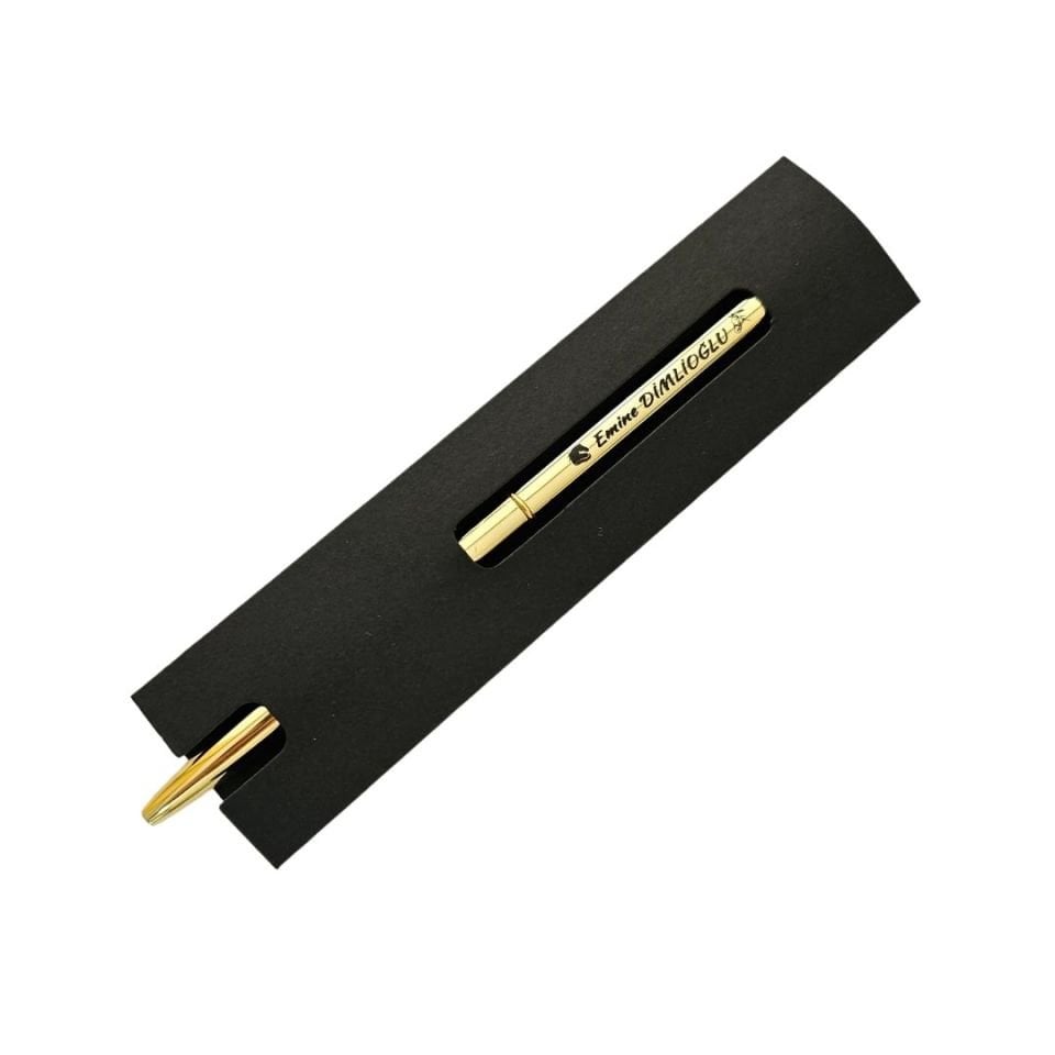 İsme Özel Premium Gold Tükenmez Kalem