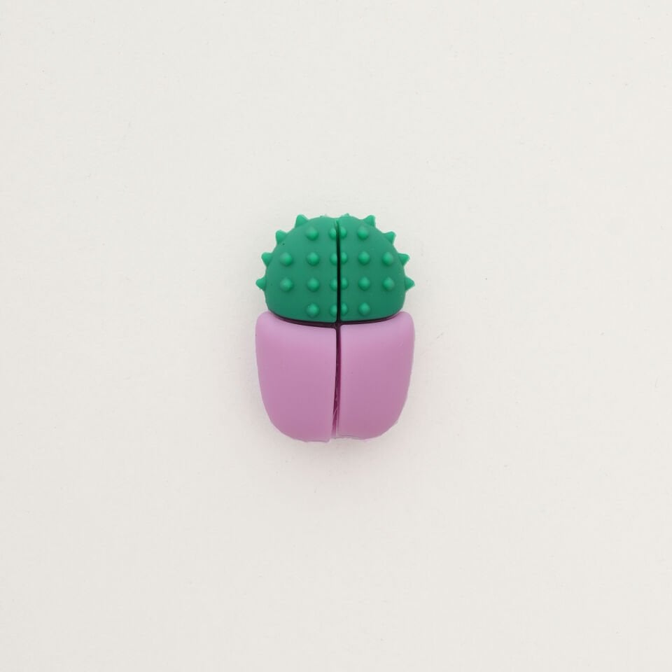 PEMBE KAKTÜS STETESKOP SÜSÜ