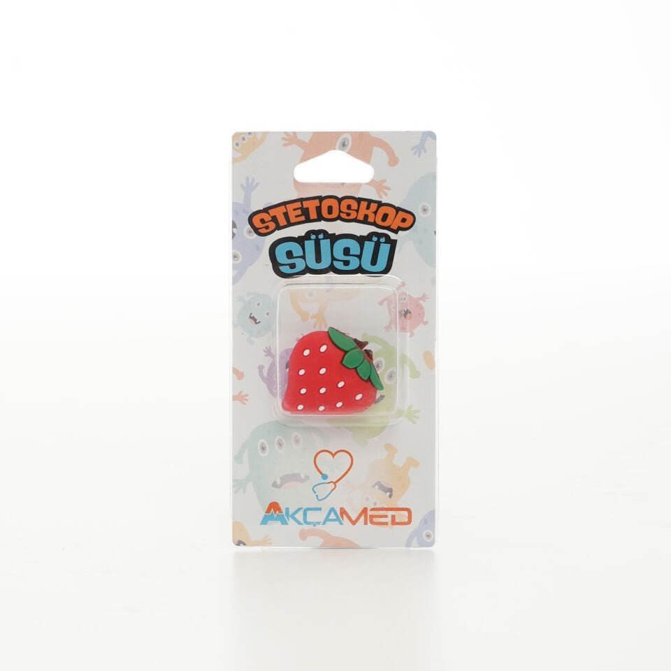 ÇİLEK STETESKOP SÜSÜ