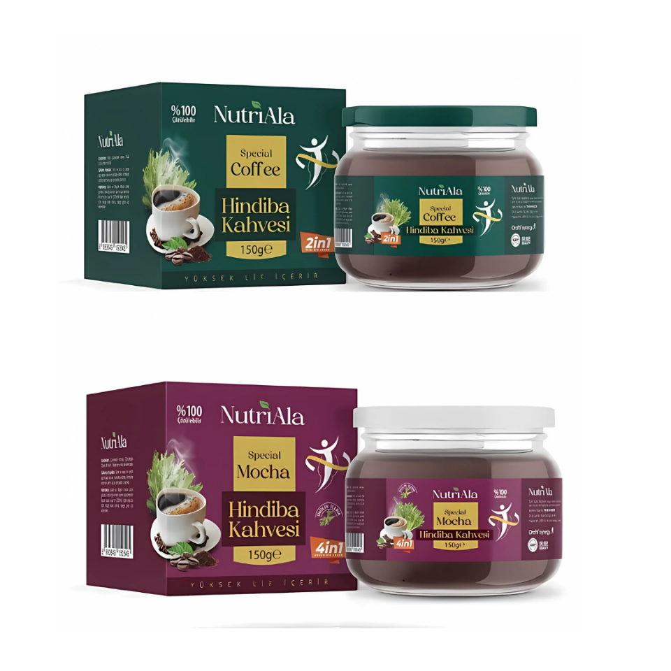 Hindiba Diyet Kahvesi–Detox Kahvesi 2'li Avantaj Paket