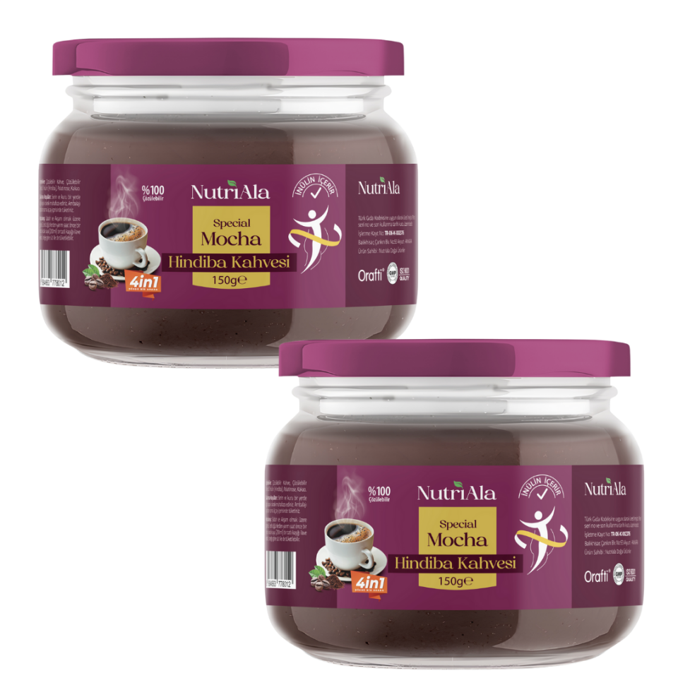 Hindiba Diyet Kahvesi–Detox Kahvesi 2'li Avantaj Paket