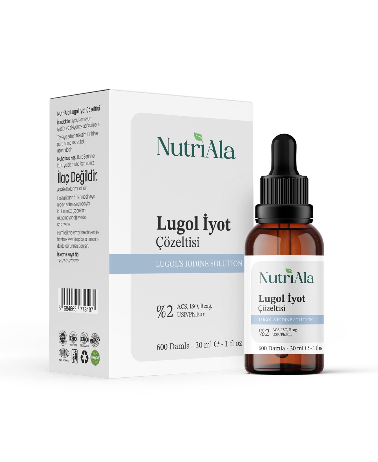 Lugol İyot %2 - 30 ml