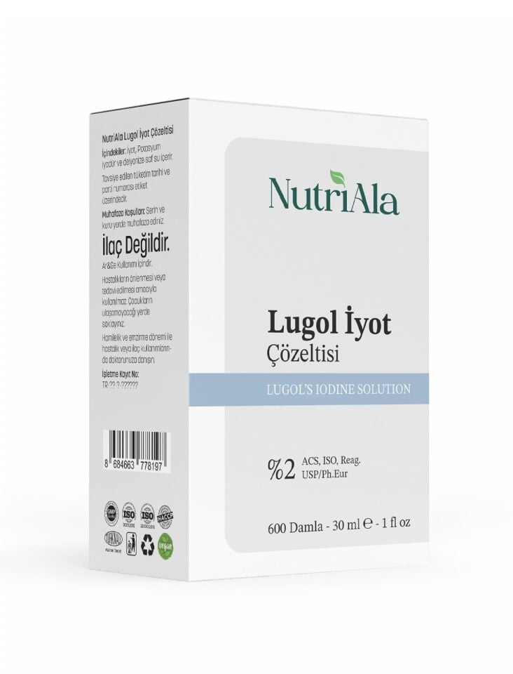 Lugol İyot %2 - 30 ml