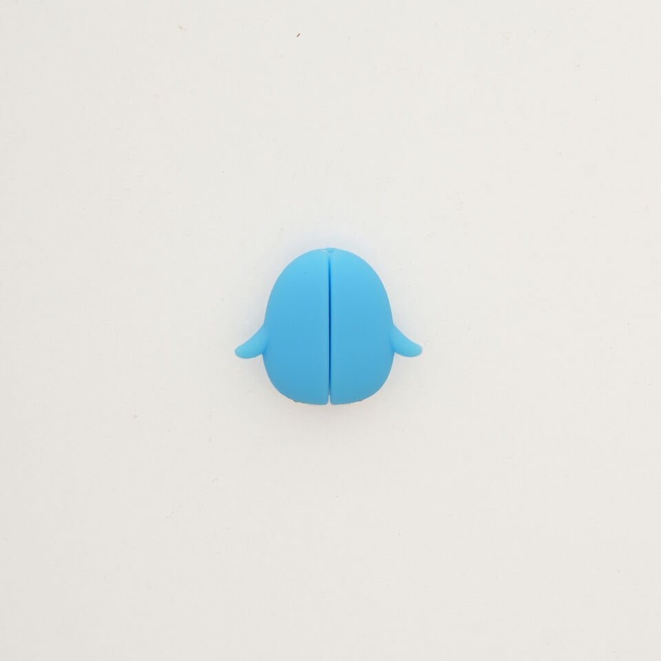 SEVİMLİ PENGUEN (MAVİ) STETESKOP SÜSÜ