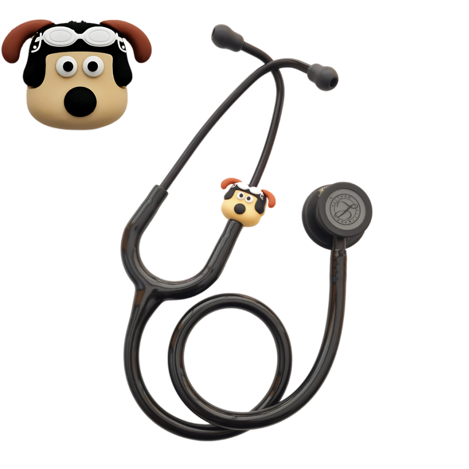 SEVİMLİ PİLOT KÖPEK STETESKOP SÜSÜ