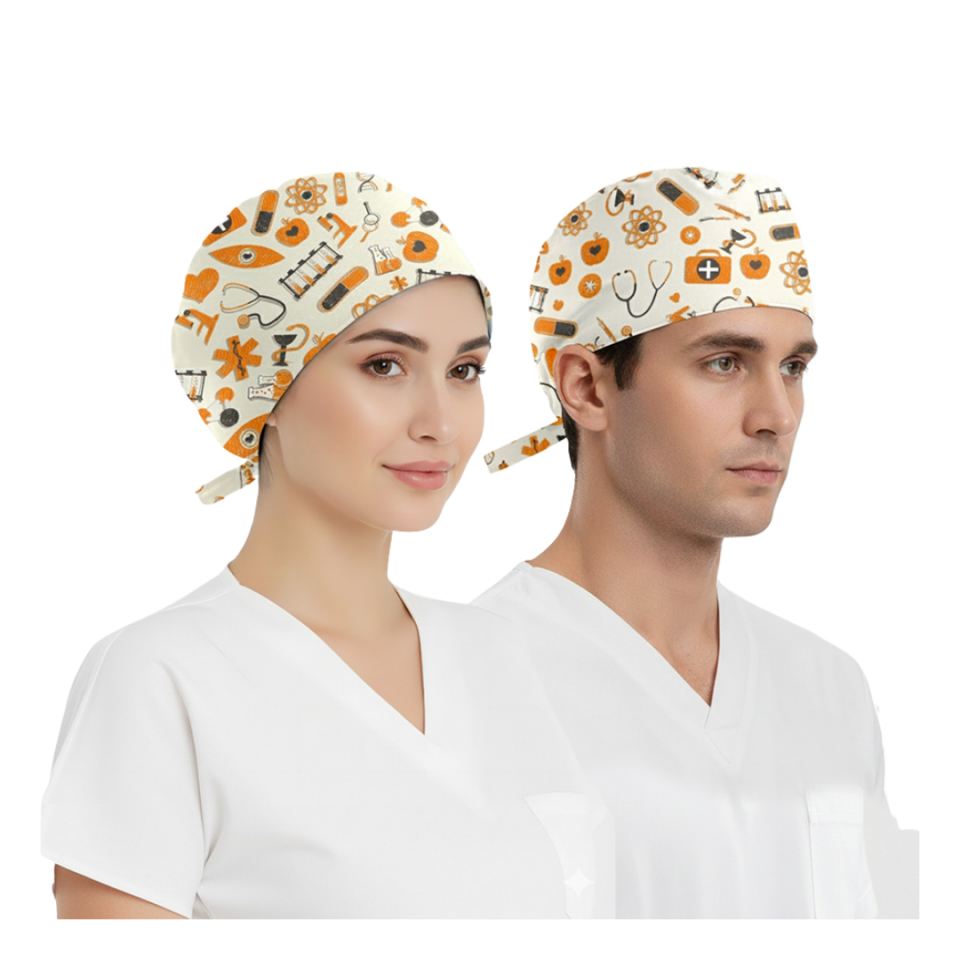 Atomik Desenli Likralı Bone