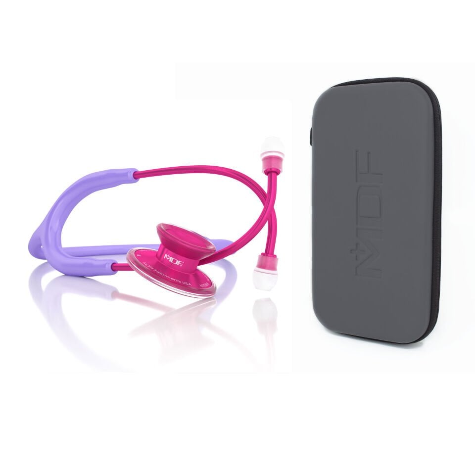 Mdf Steteskop Akustik - Mor/ Pembe