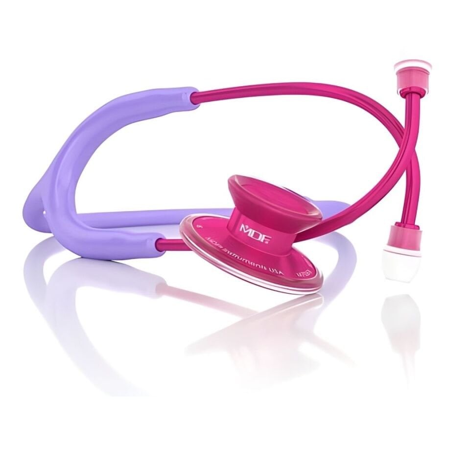 Mdf Steteskop Akustik - Mor/ Pembe