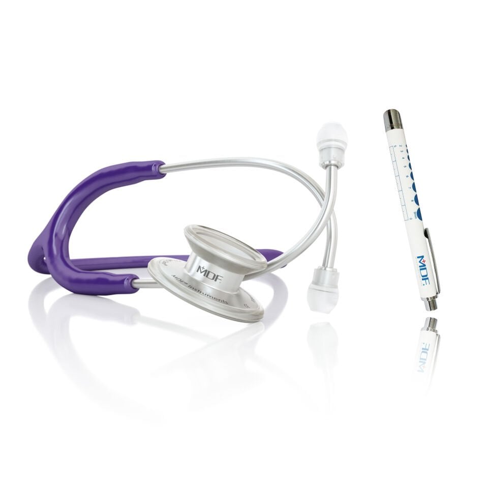 Mdf Steteskop Md One Paslanmaz Çelik - Mor Yağmuru