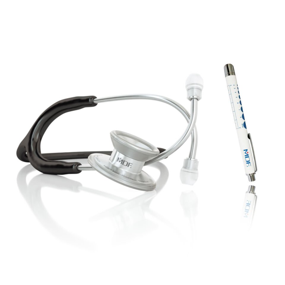 Mdf Steteskop Md One Titanyum - Siyah