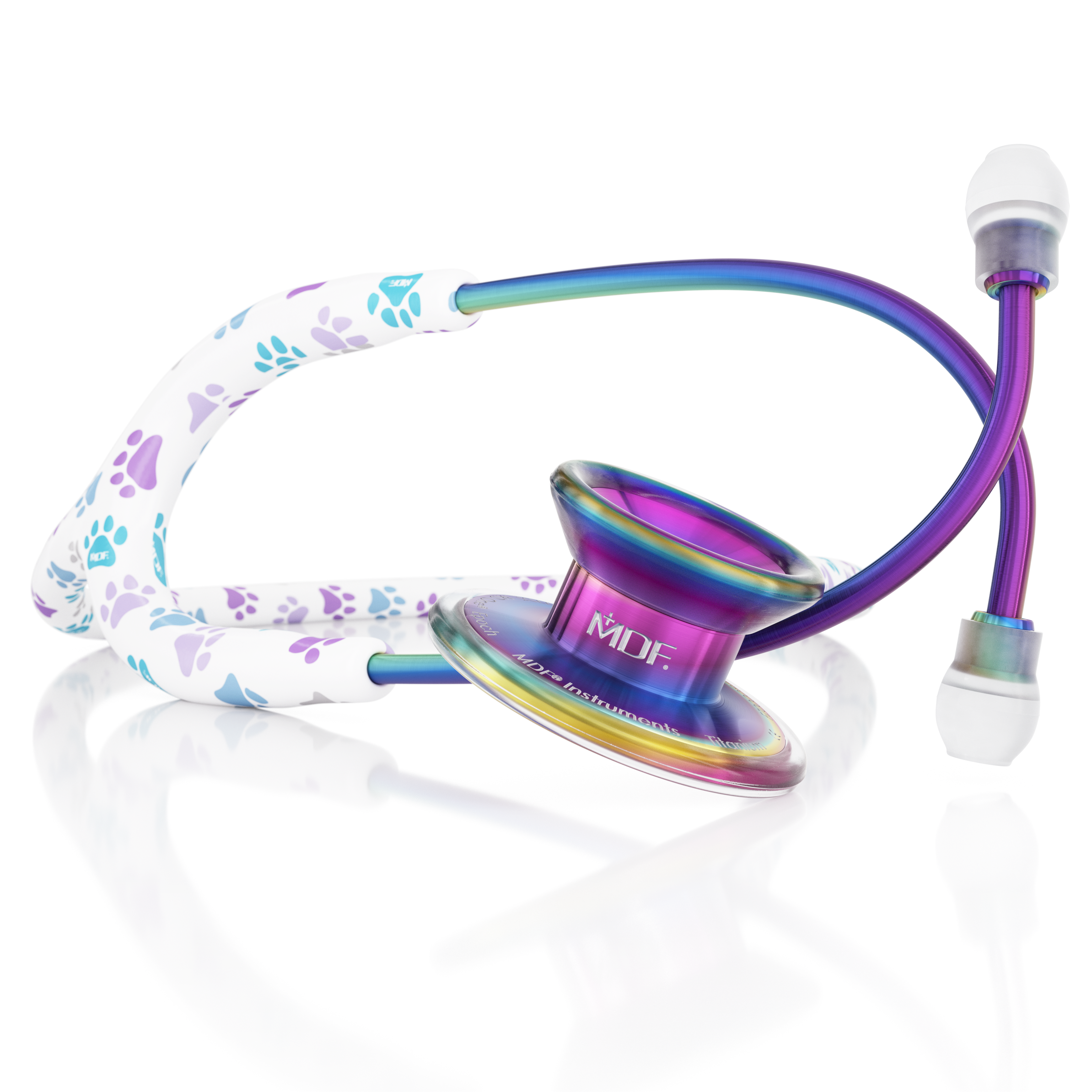Mdf Steteskop Md One Titanyum - Pati Desenli / Gökkuşağı