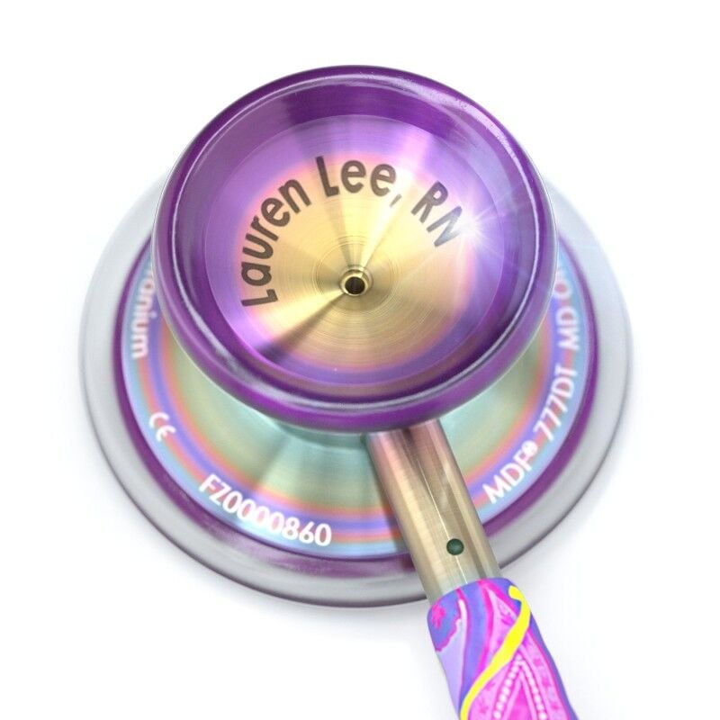 Mdf Steteskop Md One Titanyum - Özel Tasarım / Gökkuşağı