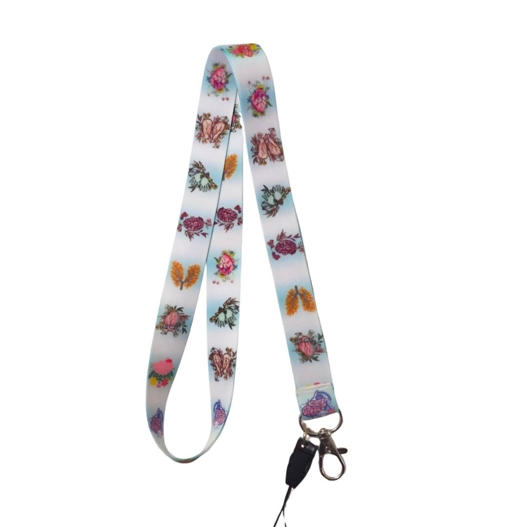 Kalp Temalı Boyun Askı İpi (a1)