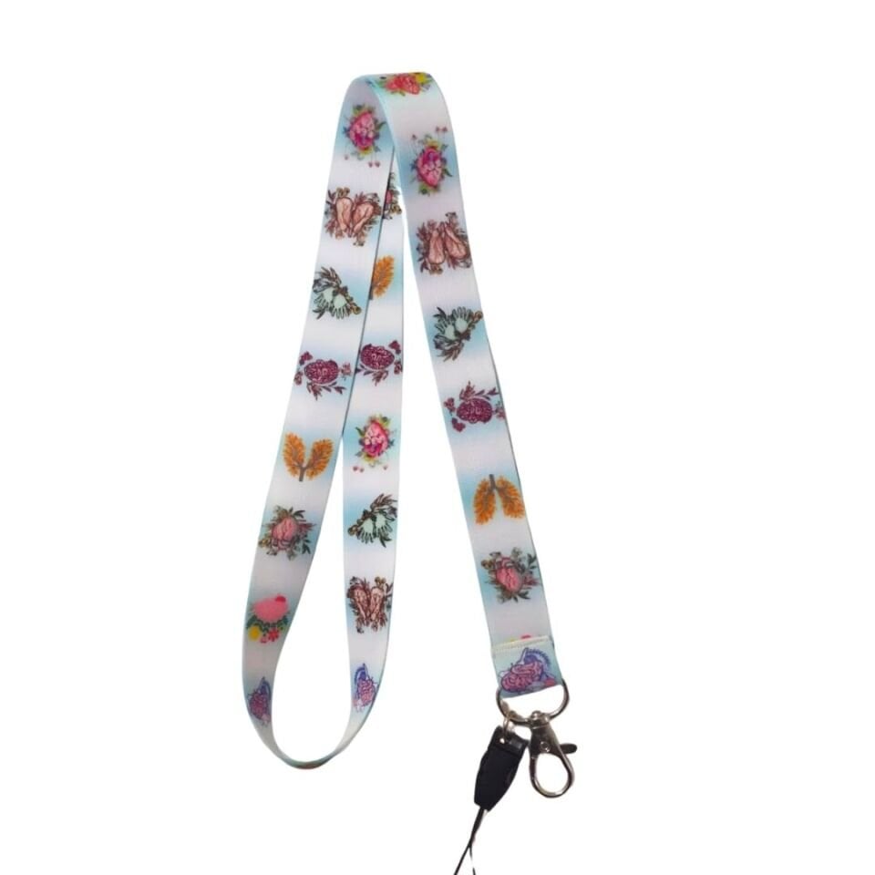 Kalp Temalı Boyun Askı İpi (a1)