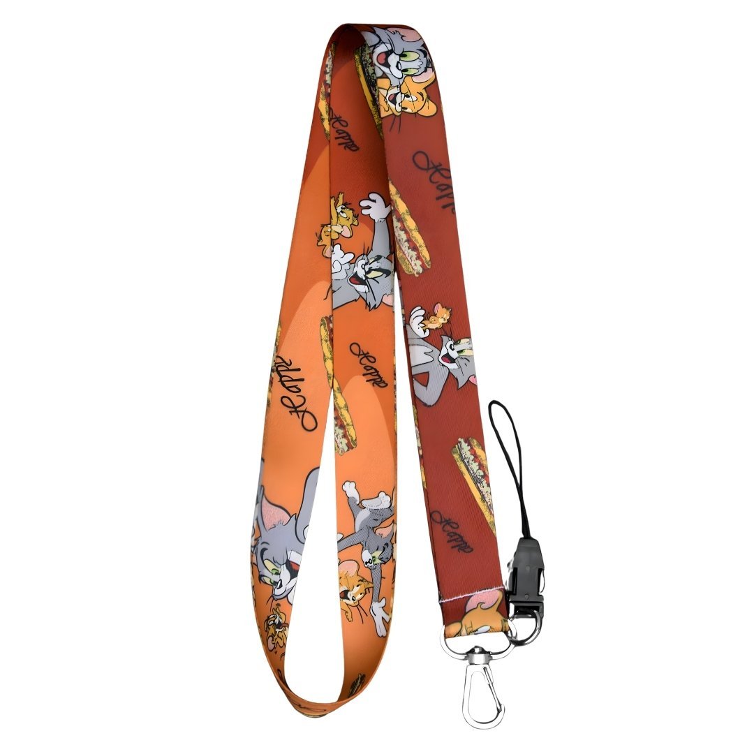 Tom & Jerry Temalı Boyun Askı İpi (a11)