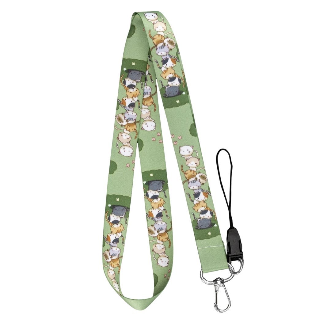 Minik Kedi Cenneti Yeşil Boyun Askı İpi (a28)