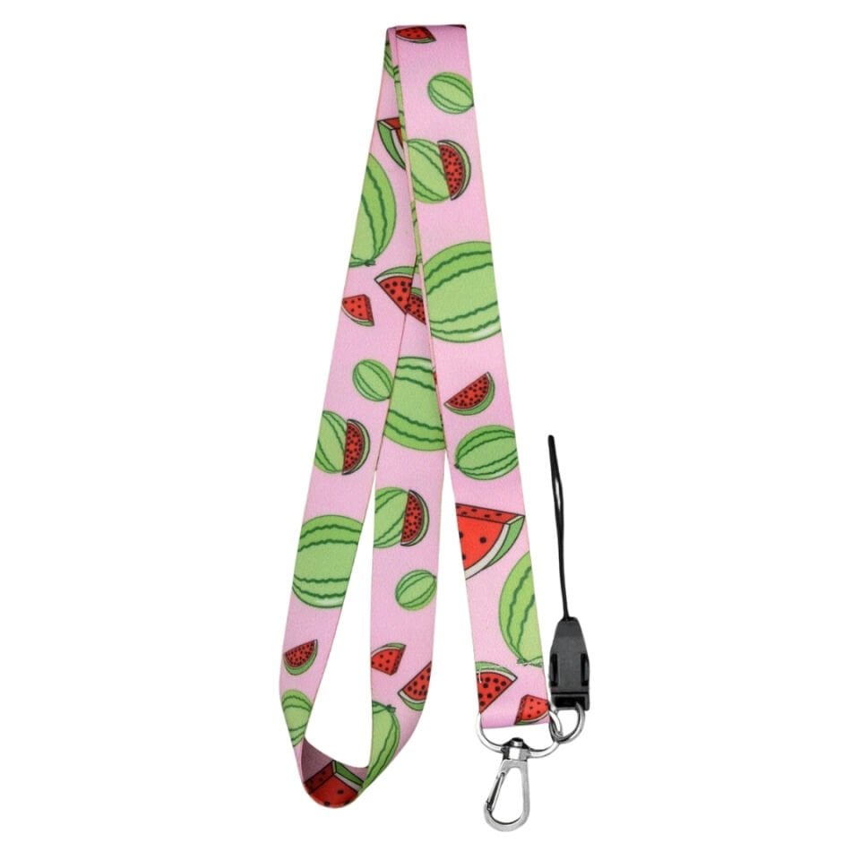 Karpuz Temalı Pembe Boyun Askı İpi (a33)