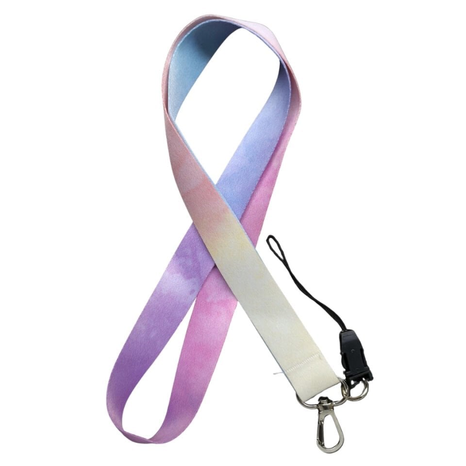 Çok Renkli Pastel Tonları Boyun Askı İpi (a37)