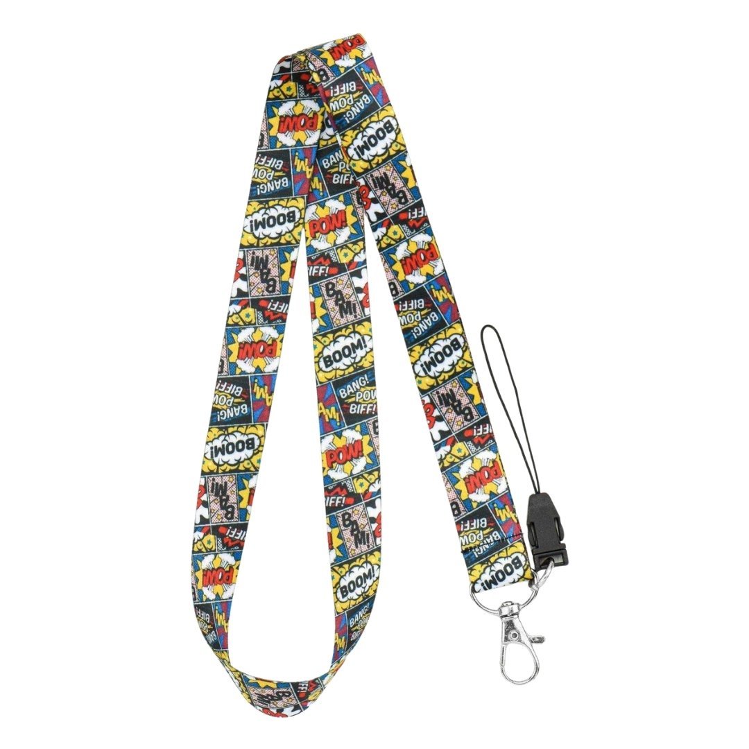 Patlama Temalı Boyun Askı İpi (a55)