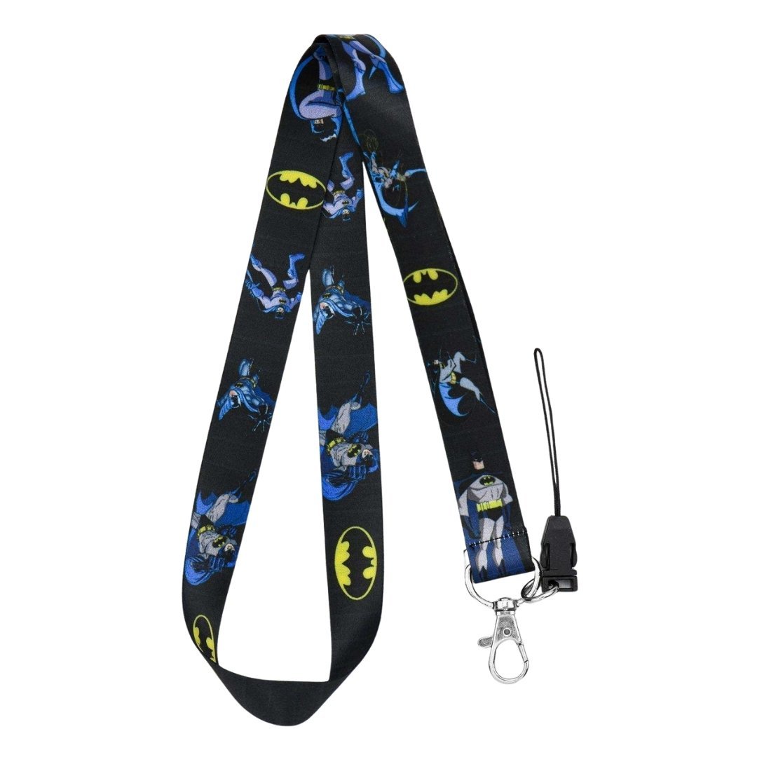 Batman Temalı Siyah Boyun Askı İpi (a58)