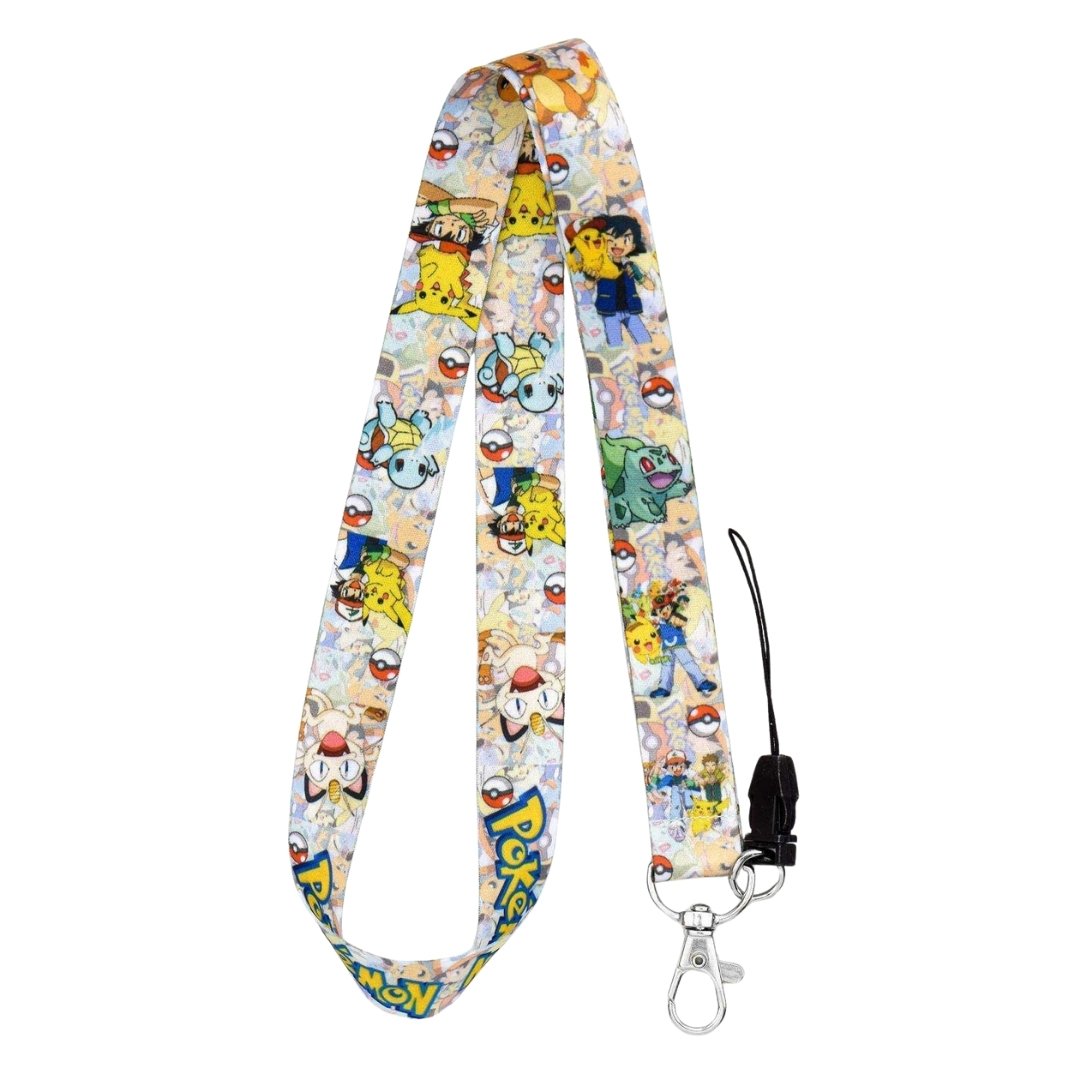 Pokemon Temalı Boyun Askı İpi (a62)
