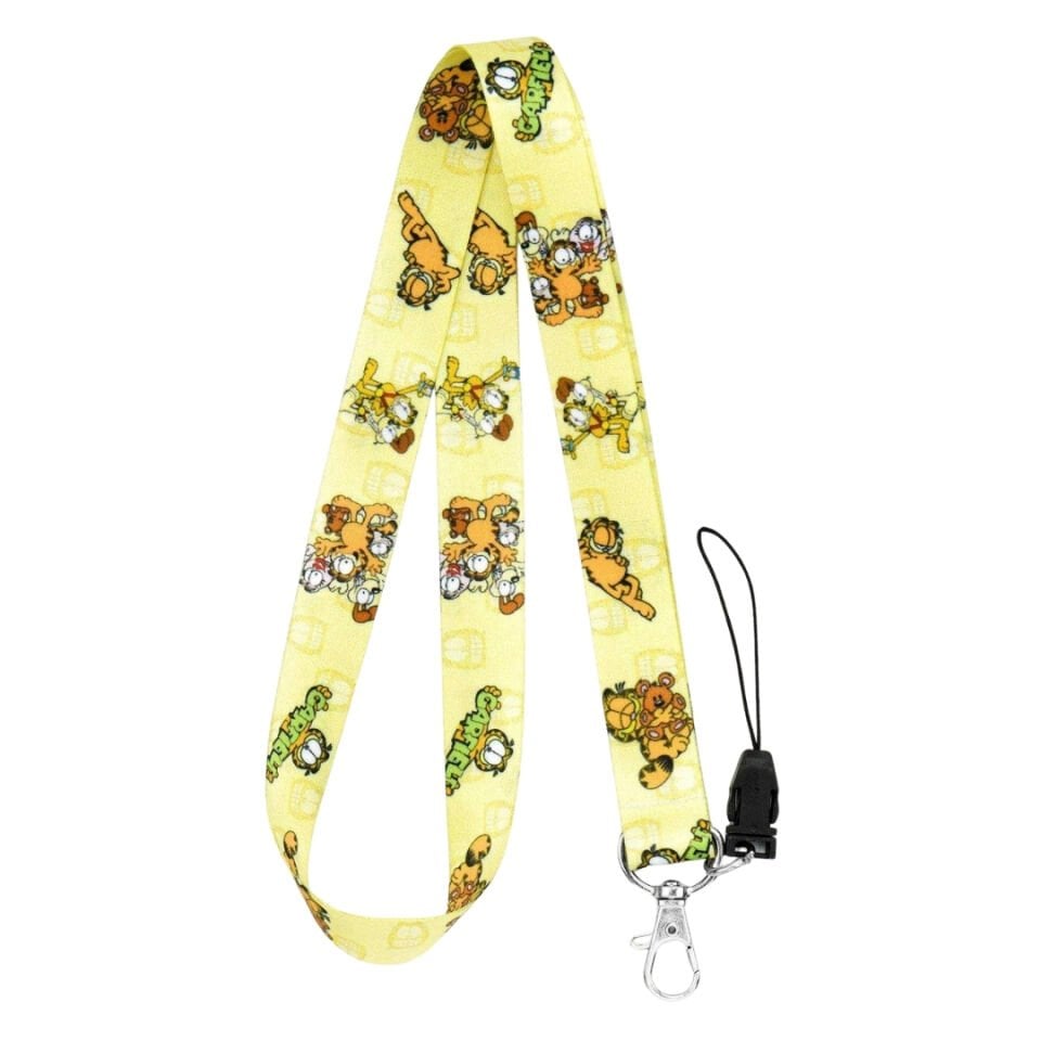 Garfield ve Dostları Sarı Boyun Askı İpi (a64)