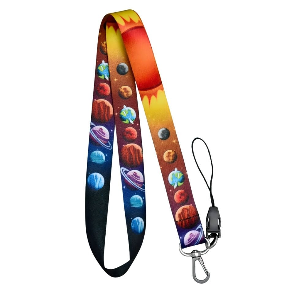 Uzay / Gezegen Temalı Boyun Askı İpi (a83)