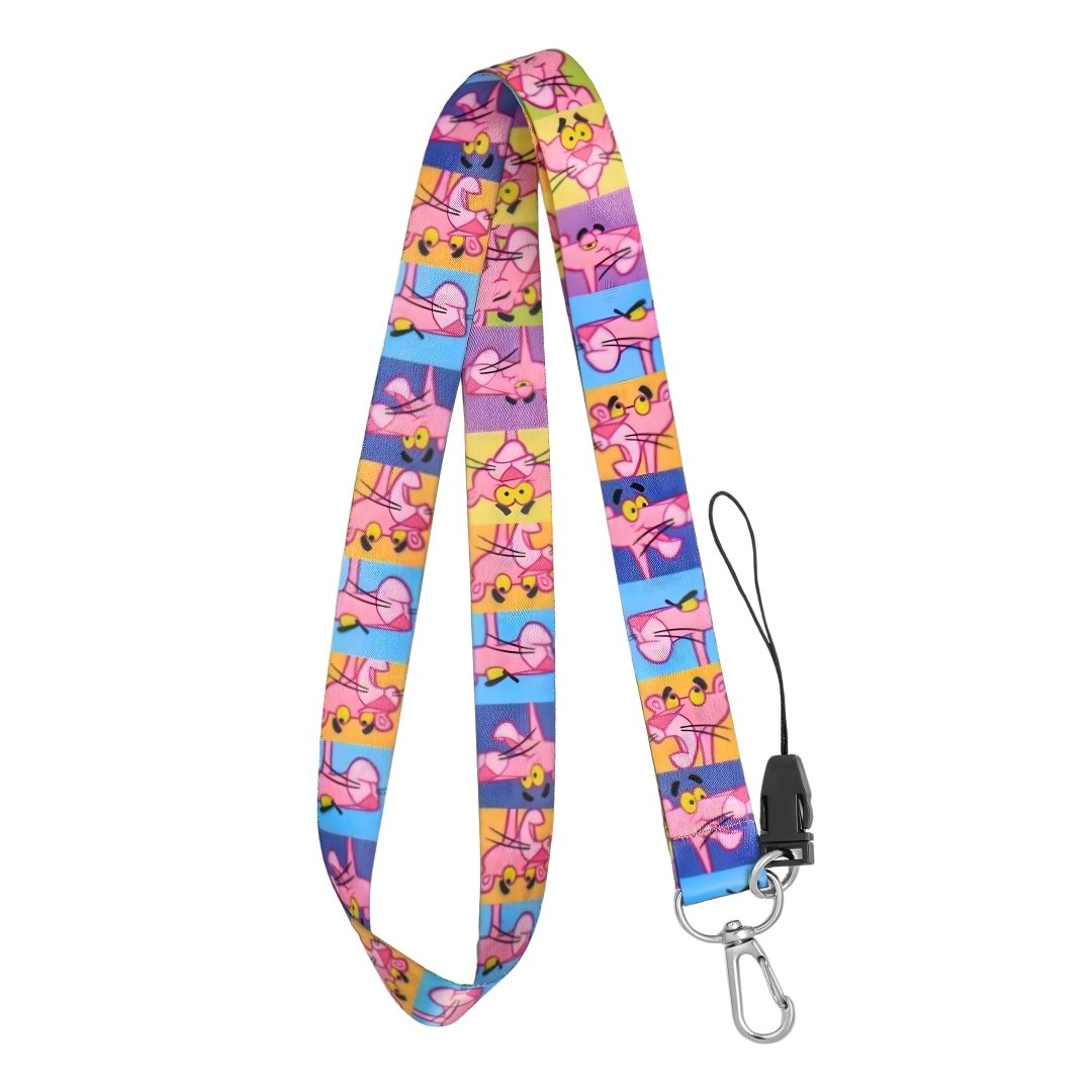 Pembe Panter Boyun Askı İpi (a88)