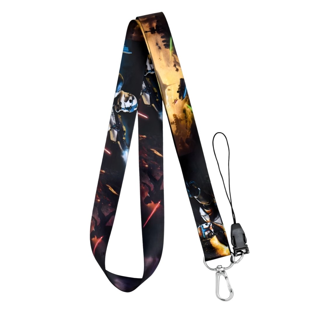 Star Wars Çatışma Temalı Boyun Askı İpi (a96)