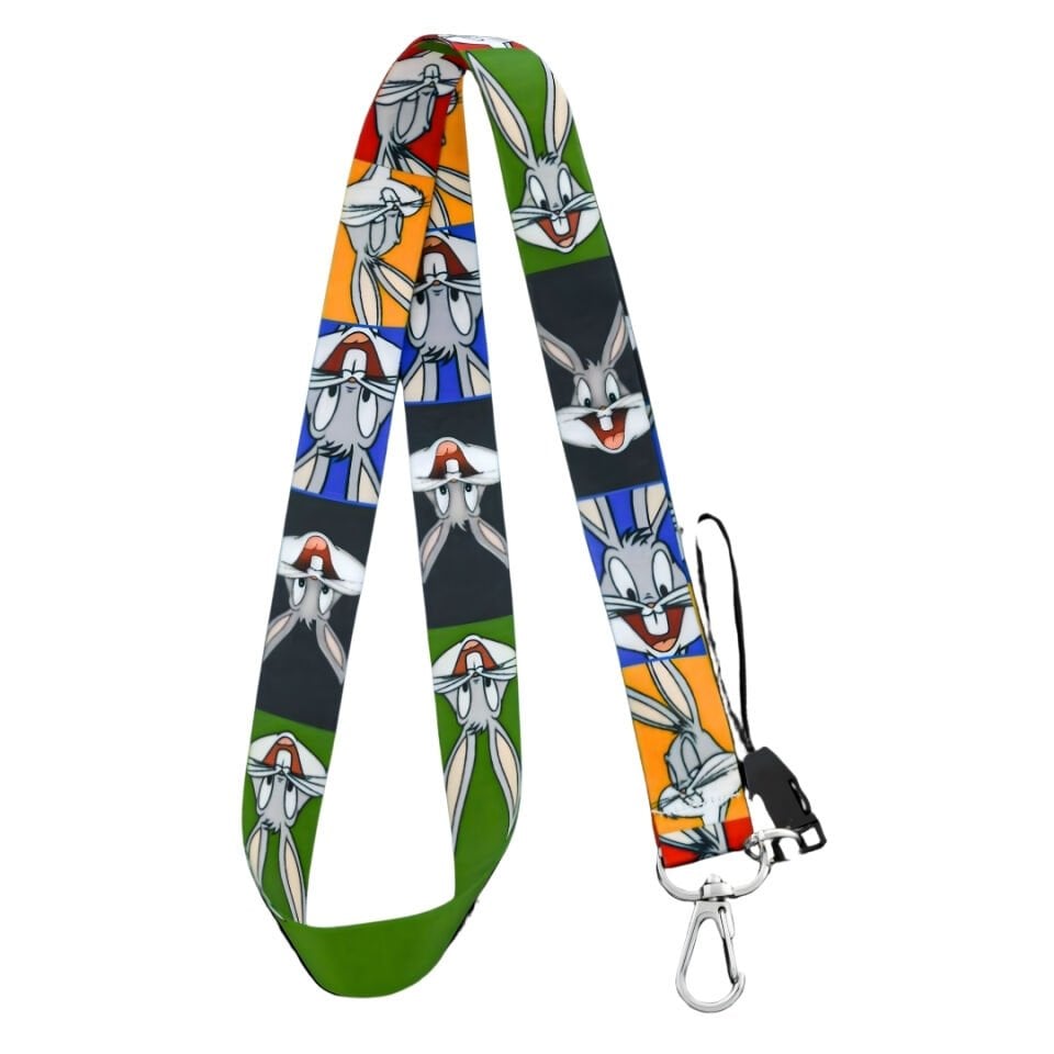 Bugs Bunny Temalı Çok Renkli Boyun Askı İpi (a112)