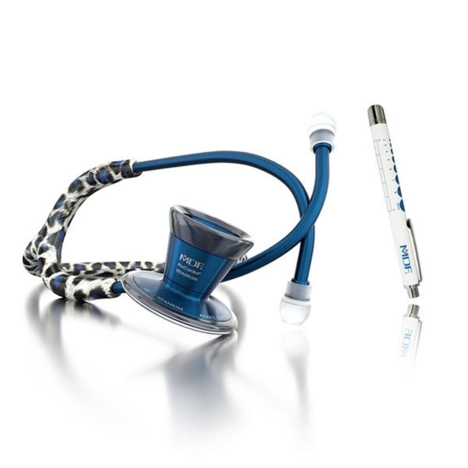 Mdf Stetoskop Procardial Leopar Mavi