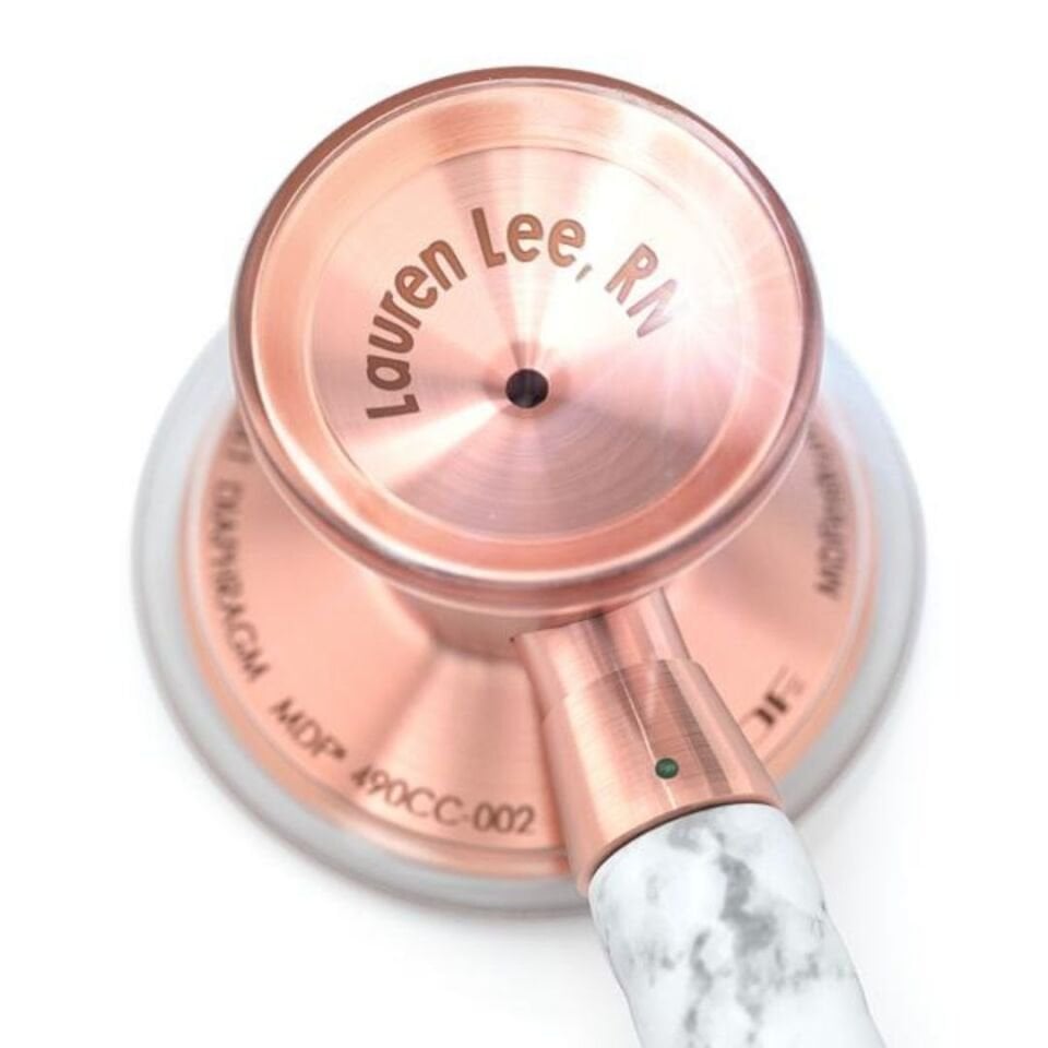 Mdf Stetoskop Procardial Mermer Desenli Rose Gol