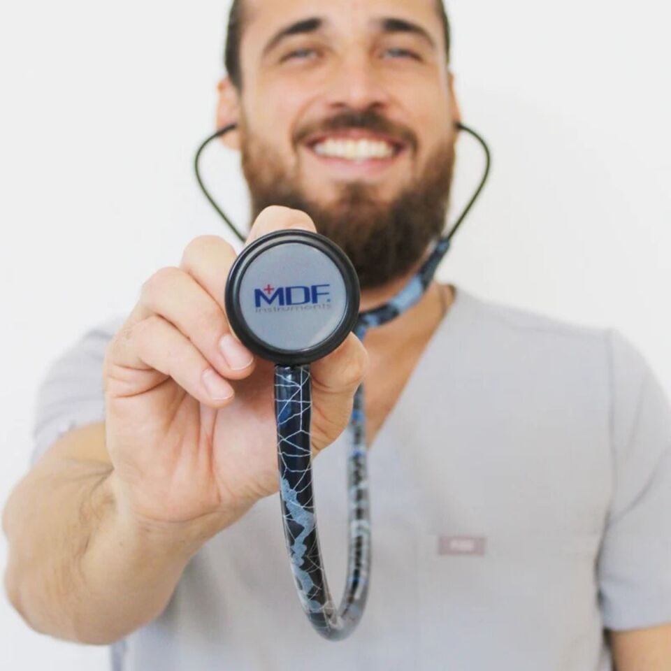 Mdf Stetoskop Procardial Titanyum - Real Trace Mavi Kamuflaj