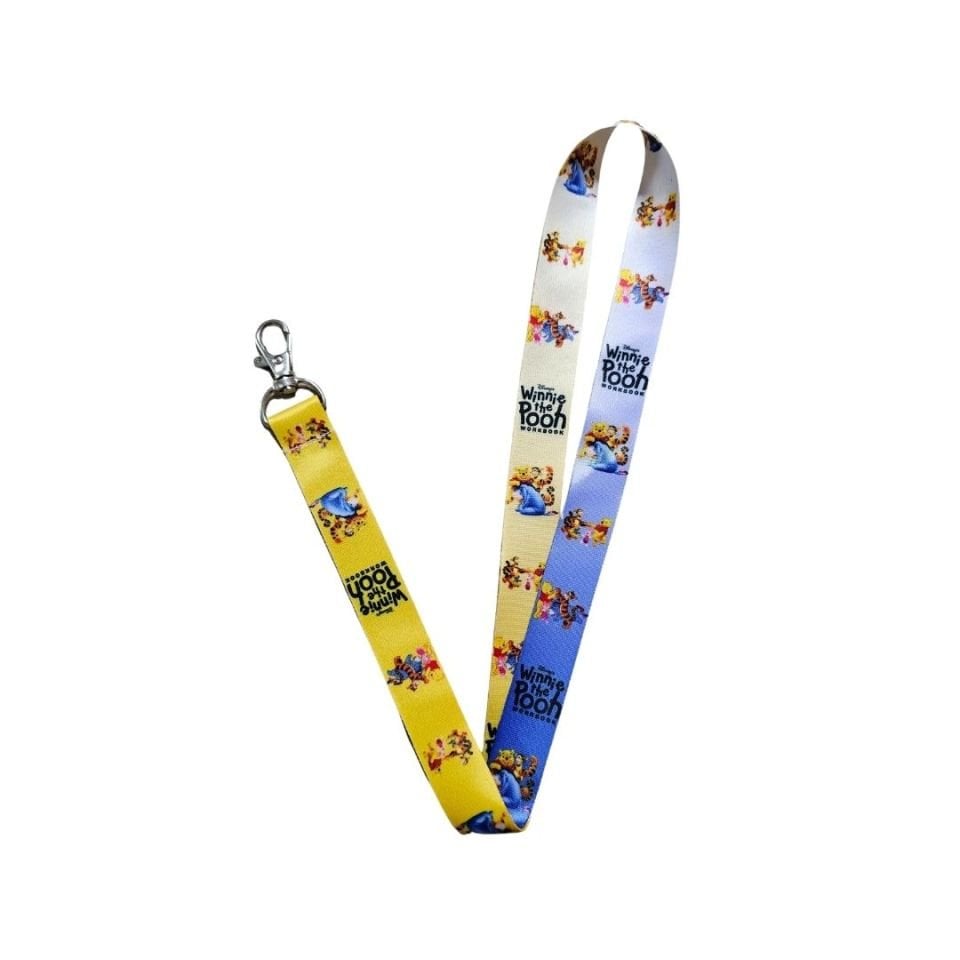 Winnie The Pooh Temalı Çok Renkli Boyun Askı İpi (a49)