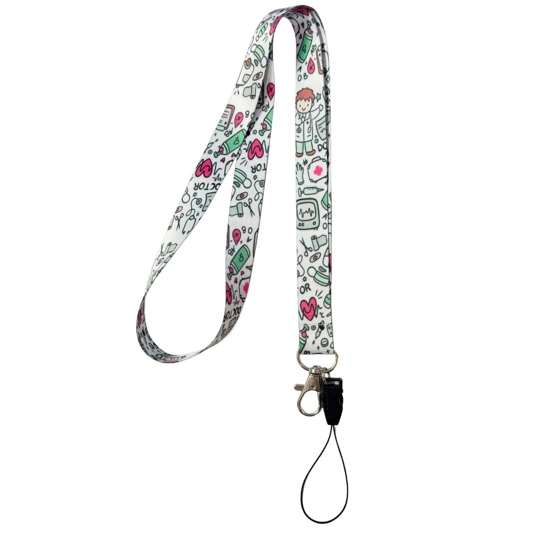 Doktor Temalı Boyun Askı İpi (b18)