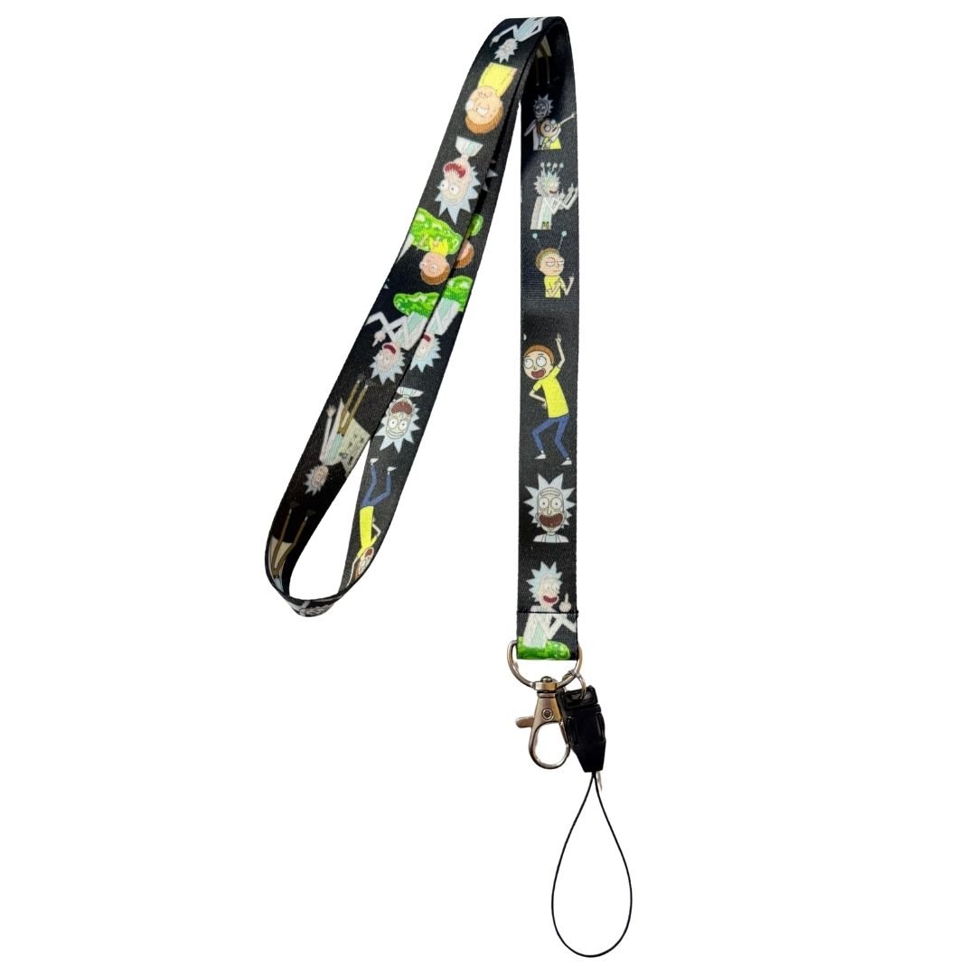 Ricky And Morty Temalı Boyun Askı İpi (b25)