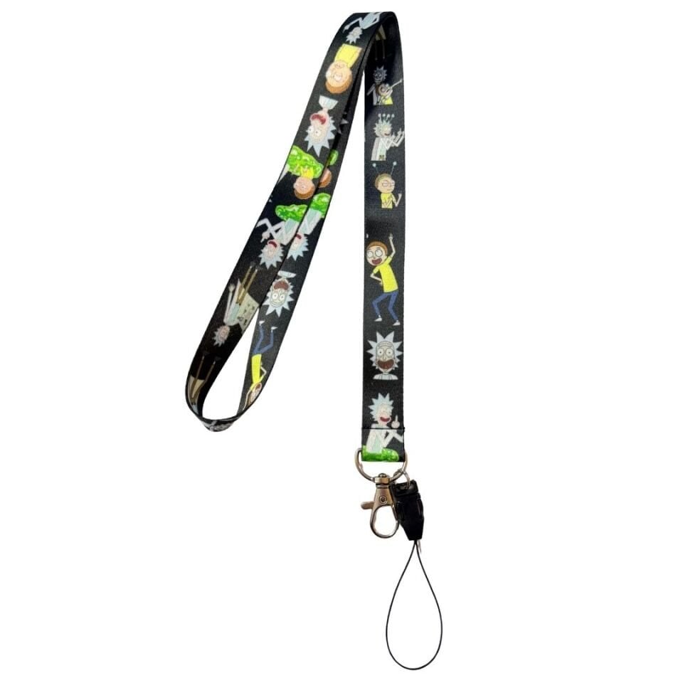 Ricky And Morty Temalı Boyun Askı İpi (b25)
