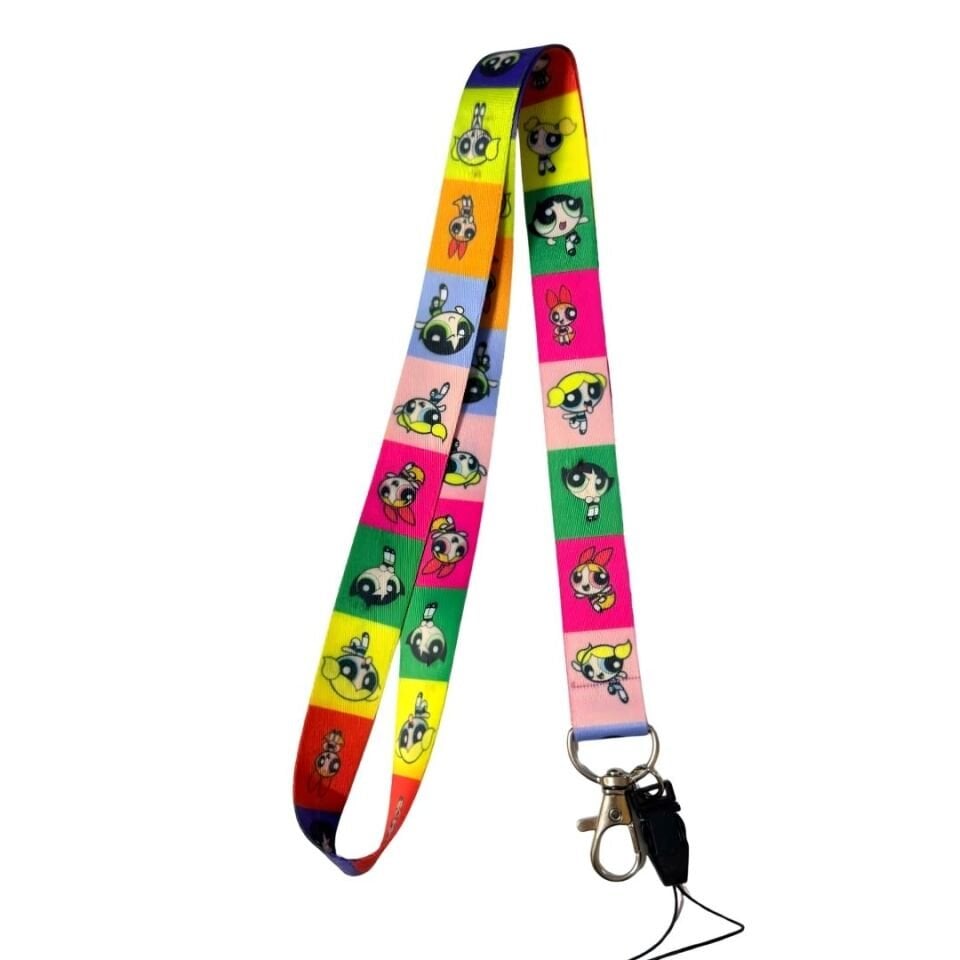 Rainbow Powerpuff Girls Boyun Askı İpi (b30)