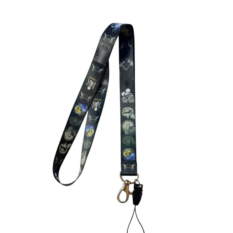 Skull Temalı Boyun Askı İpi (b47)