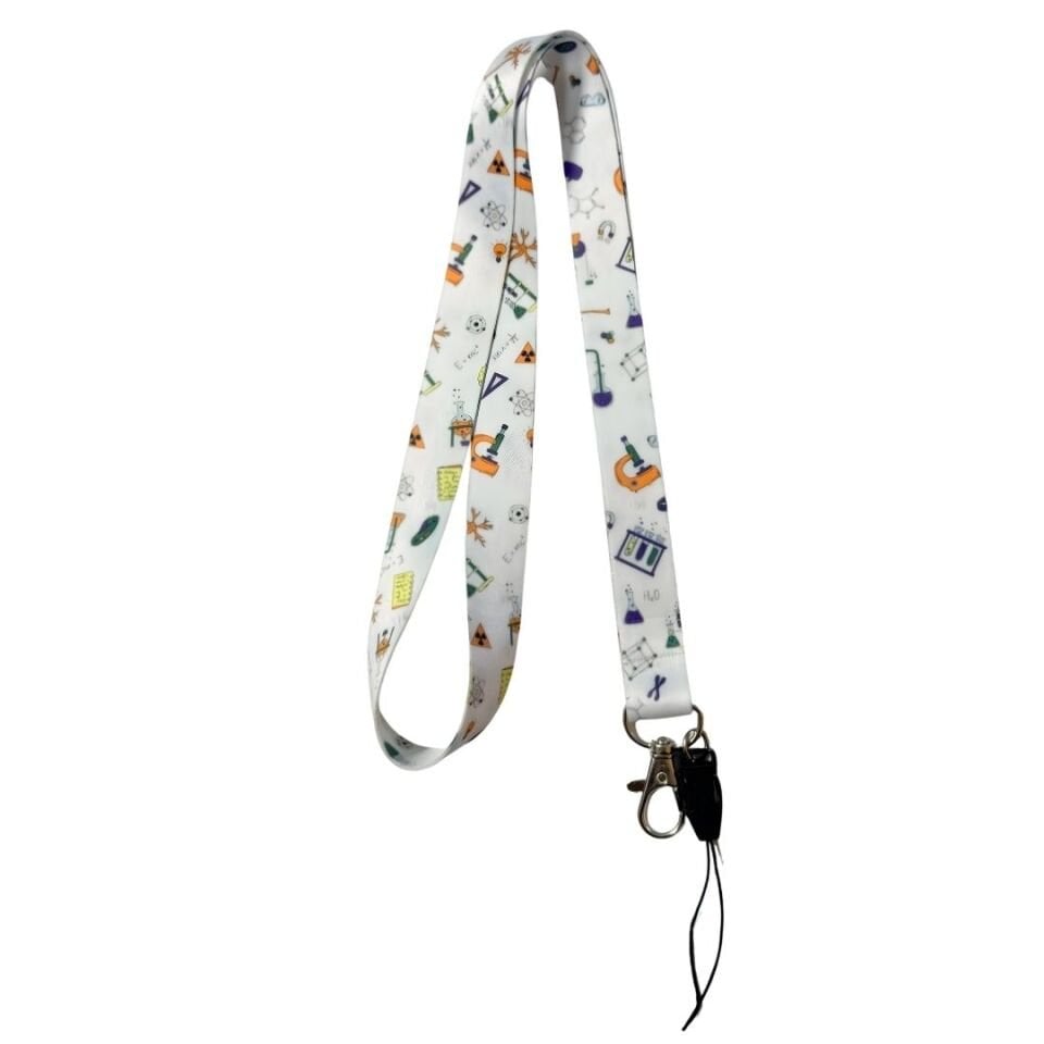 Laboratuvar - 2 Temalı Boyun Askı İpi (b50)