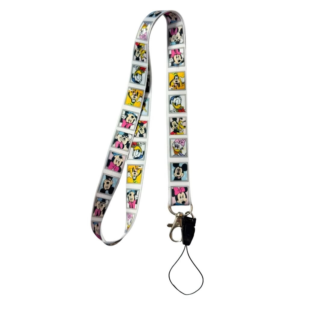 Minnie Ve Arkadaşları Temalı Boyun Askı İpi (b51)